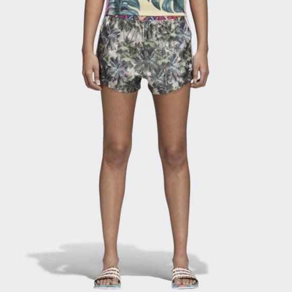 ADIDAS X The Farm Company Shorts Womens - Picture 3 of 8